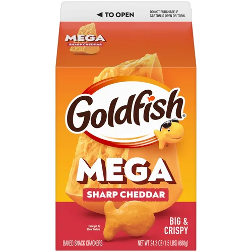 Vista 19 de Goldfish Galletas con Queso Cheddar, Caja de 27.3 Oz