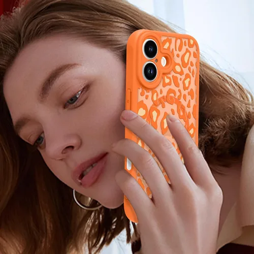 Vista 156 de KANGHAR - Funda compatible con iPhone 11, diseño de leopardo negro, textura de neumático antideslizante, a prueba de golpes, funda protectora