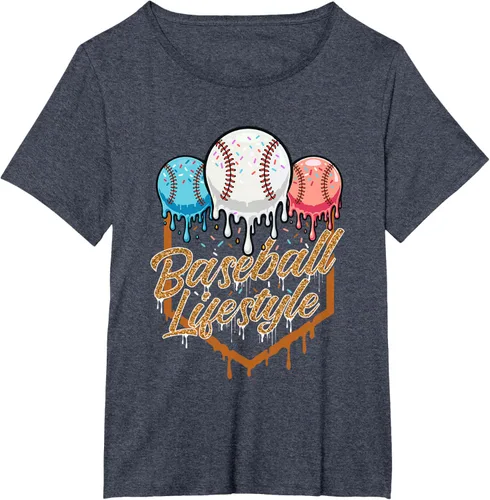 Vista 35 de Baseball Lifestyle - Camiseta de béisbol amante del béisbol