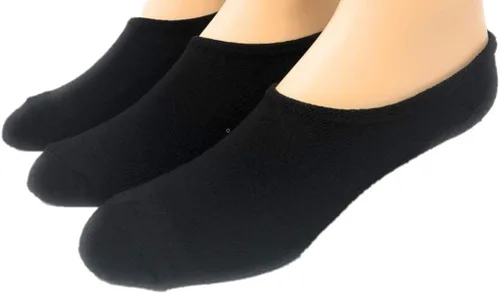 Vista 2 de Converse - Calcetines para hombre 3 unidades talla 6 12 Negro