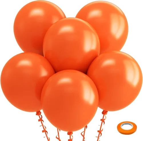Vista 47 de Bezente Paquete de 150 globos de látex mate color burdeos de 5 pulgadas rojo (07-Red-G42)