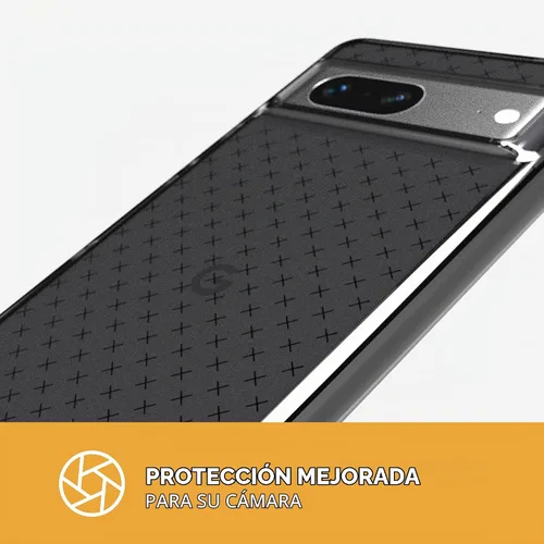 Vista 5 de Tech21 Google Pixel 7 Evo Check - Funda ultra protectora para teléfono con protección contra caídas de 16 pies