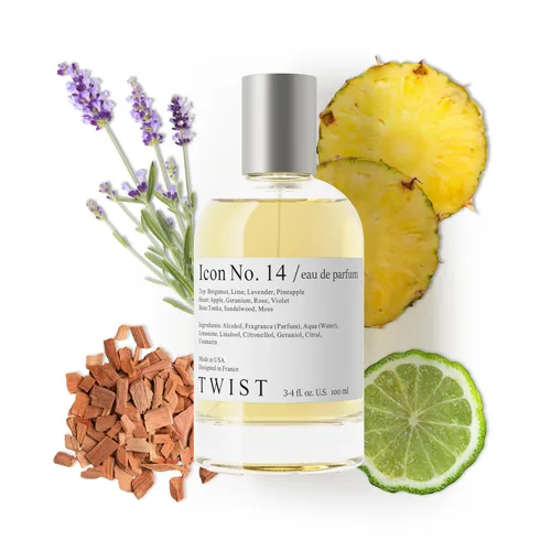 Vista 62 de Twist - Addicted No. 3 - Eau De Parfum inspirado en Y. Black Opium, Perfume de larga duración para mujer, Ámbar y Vainilla, Vegano, Ingredientes