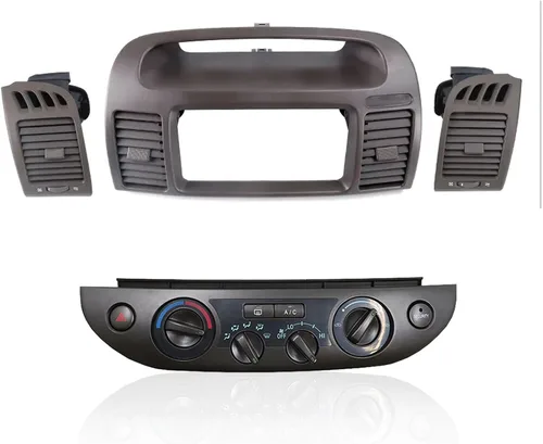 Vista 9 de Salida de ventilación Panel de salpicadero para Toyota Camry 2003-2006 Beige Marrón Cubierta de salida del aire acondicionado del aire