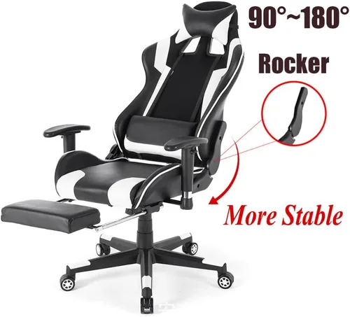 Vista 4 de VICASKY 2 juegos de asiento trasero de ángulo ajustador de ángulo silla de juego ajustable giratoria accesorios piezas de repuesto