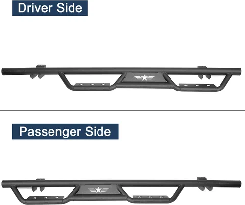 Vista 5 de u-Box JLU - Estribo Nerf - Barras laterales compatibles con Jeep Wrangler JL Unlimited 2018-2026 de 4 puertas