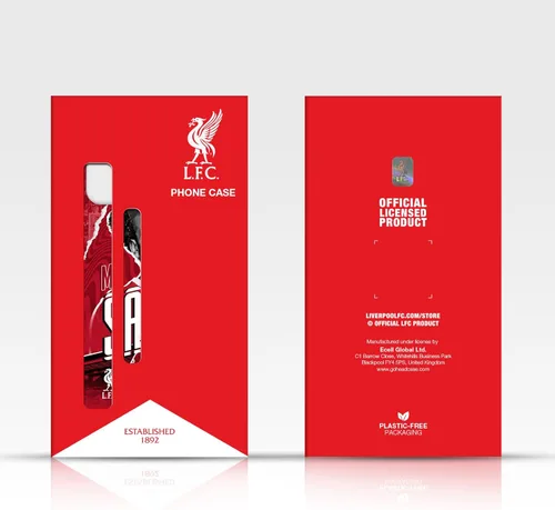 Vista 7 de Head Case Designs Funda de gel con licencia oficial del Liverpool Football Club Away Colourways Crest Camou [protección de grado militar] compatible