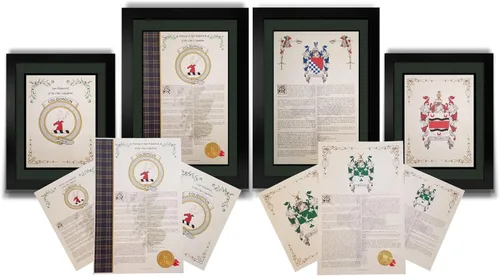 Vista 5 de Mr Sweets Babero Coat of Arms, Crest & History 11x17 Print - Name Meaning, Genealogy, Family Tree Aid, Ancestry, Ancestors, Namesakes - Surname
