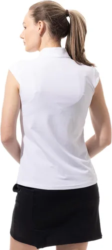 Vista 3 de SolTek Lux Sleeveless Solid Mock