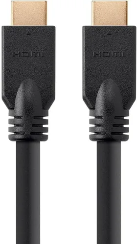 Vista 7 de Monoprice Cable HDMI de alta velocidad, 4k@60Hz, 10.2Gbps, CL2, 32AWG, 3 pies, negro, serie comercial