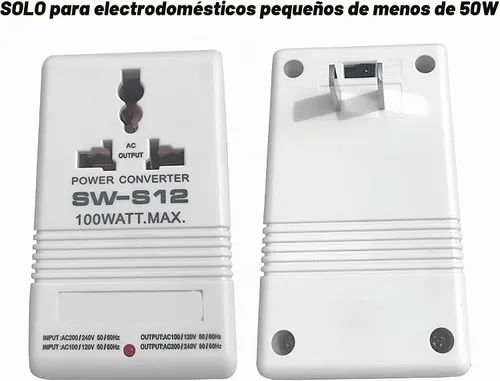 Vista 3 de Convertidor de voltaje bidireccional de 100 W, convertidor de voltaje elevador de CA de 110 V a 220 V, transformador reductor de CA de 220 V y 110