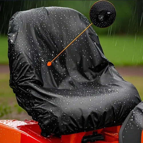 Vista 5 de Funda impermeable para asiento de tractor, funda para asiento de cortacésped compatible con John Deere, para Kubota, para Cub Cadet, para Husqvarna