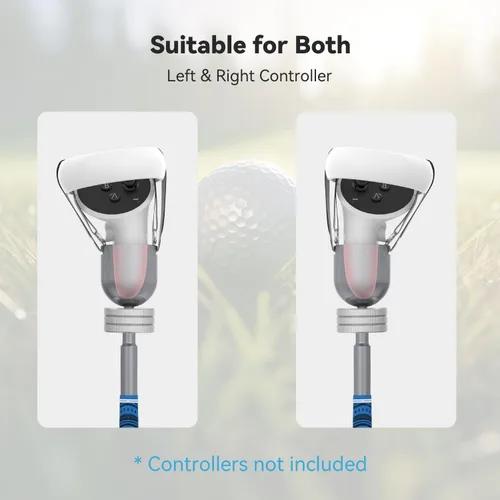 Vista 3 de DGPCT VR Golf Club for Oculus Quest 2, 1 1 Sleeve Quest 2 Controller, Vr Golf Handle Compatible with Meta Golf Game, Aluminum VR Golf Club