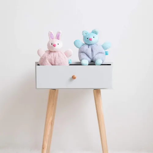 Vista 5 de Manhattan Toy Cherry Blossom Days Izzy - Oso de peluche suave, 8 pulgadas