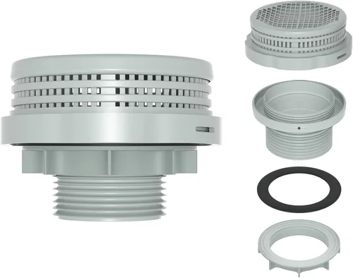 Vista 7 de Kit de conector de manguera de piscina roscado de entrada Tres