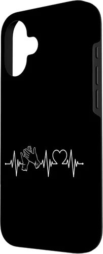 Vista 2 de iPhone 16 CNA Nurse Certified Nursing Assistant Heartbeat Case