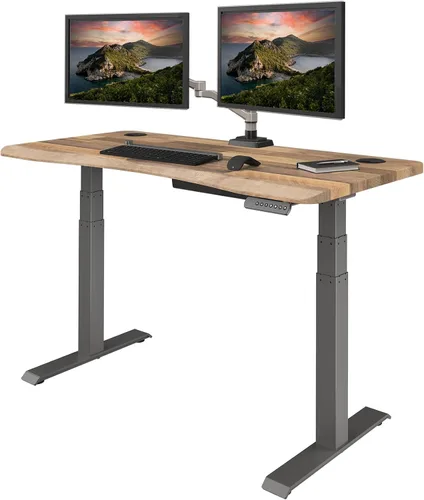 Vista 8 de Vari Ergo - Escritorio eléctrico de pie, 54 x 26 pulgadas, negro/pizarra