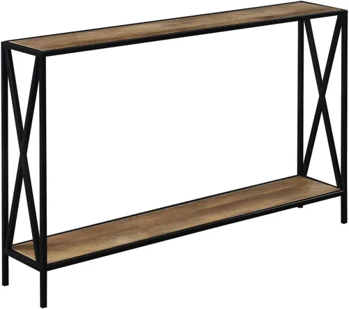 Vista 10 de Convenience Concepts Tucson - Mesa de consola, madera de granero/negro.