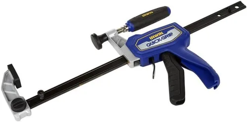 Vista 3 de IRWIN Abrazaderas QUICK-GRIP para carpintería Abrazadera híbrida de servicio medio, 12 pulgadas (IRHT83500)