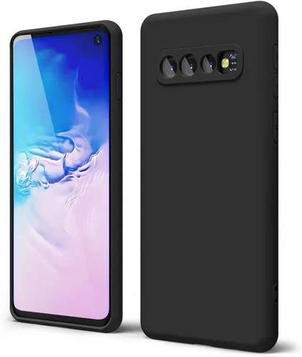 Vista 192 de oakxco Funda para teléfono Samsung Galaxy S8 de silicona líquida, delgada y fina de gel de goma suave TPU cubierta protectora simple llana