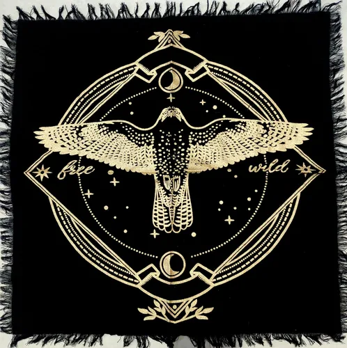 Vista 29 de CRAFT KALA Tarot Altar - Mantel especial de adivinación para hombre, cueva, pegan, habitación, bar, decoración de pared para el hogar, Wiccano, tela