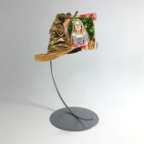 Vista 8 de Harry Potter - Sombrero clasificador Gryffindor - Carga de fotos personalizada - Sombrero de clasificación e impresión acrílica