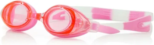 Vista 3 de Gafas de natación ópticas con hipermetropía +1.0 a +8.0, antivaho y protección UV (rosa, +5.0 Plus)