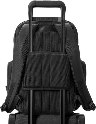 Vista 17 de Briggs & Riley Mochila Traveler, color negro, Negro