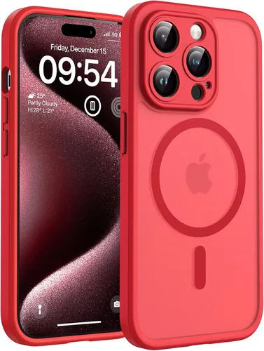 Vista 37 de TOCOL Funda para iPhone 11, compatible con Magsafe, protección completa de cámara, imanes integrados, protección contra caídas, funda translúcida