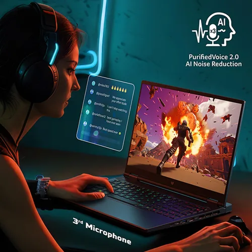 Vista 10 de Acer Predator Helios Neo 14 Gaming Laptop 14.5" WQXGA IPS 120Hz Display AI-Powered Intel Core Ultra 7 Processor 155H NVIDIA GeForce RTX 4060