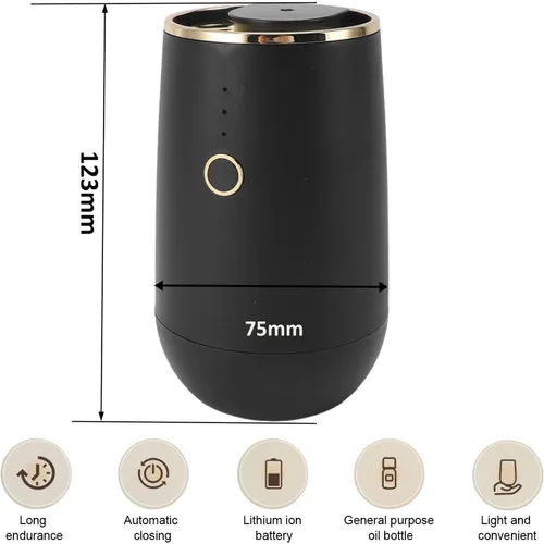 Vista 2 de Difusores de aromaterapia para automóvil para aceites esenciales, ambientadores de aire alimentados por USB, ambientadores de aroma para coche