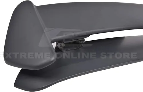 Vista 4 de Para Honda Civic EK9 3Dr Hatchback 1996-2000 Tipo R Estilo JDM ABS Imprimación de plástico negro Alerón de ala superior de techo trasero