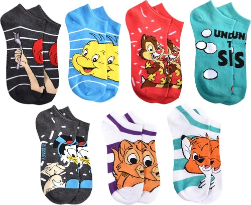 Vista 2 de Disney Calcetines No Show para mujer
