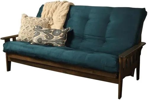 Vista 8 de Kodiak Furniture Tucson Futón Queen de 87 pulgadas con colchón de tela, cama Queen convertida, fácil montaje, con capacidad para hasta 3 personas