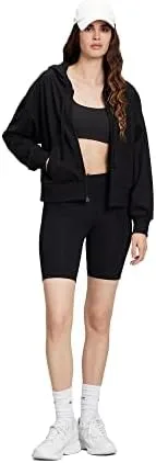 Vista 2 de GAP Sudadera corta con capucha y cremallera para mujer