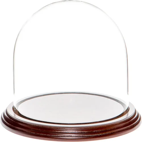 Vista 7 de Plymor Cúpula de cristal de 5.5" x 5.5" (base de madera MDF negra)