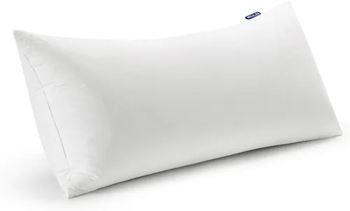 Vista 9 de MIULEE - Relleno de almohada de plumas 12x20, cojín decorativo de plumón para sofá, cama, sofá, cama, relleno de almohada esponjoso de tela