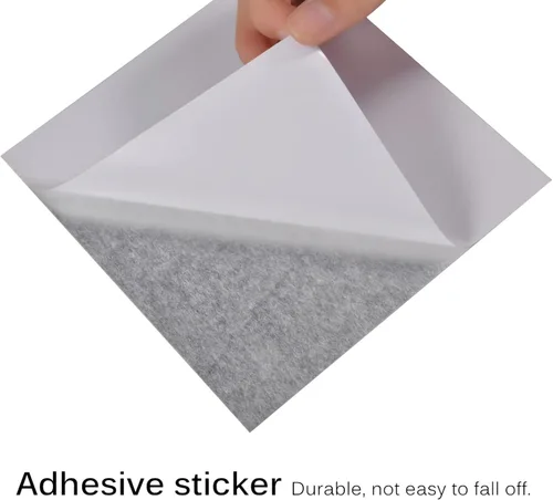 Vista 7 de HERCHR Hojas de espejo flexibles, 25 piezas de azulejos de espejo de plástico autoadhesivos, decoración de espejo cuadrado, calcomanías de pared