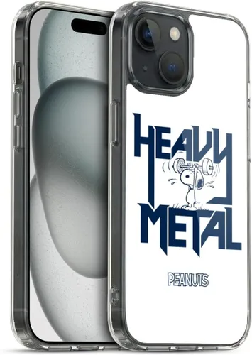 Vista 61 de Head Case Designs Funda de gel con licencia oficial de Peanuts Charlie Brown Good Grief Rock Tees [protección de grado militar] compatible con Apple