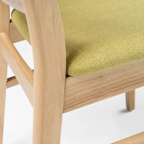 Vista 9 de Christopher Knight Home Idalia - Sillas de comedor, juego de 2 piezas, té verde / acabado de roble Verde (Green Tea)