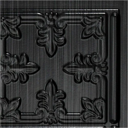 Vista 22 de FASÄDE Panel decorativo para salpicaduras de vinilo de estilo tradicional / patrón 10 en bronce antiguo (muestra de 6 x 6 pulgadas)