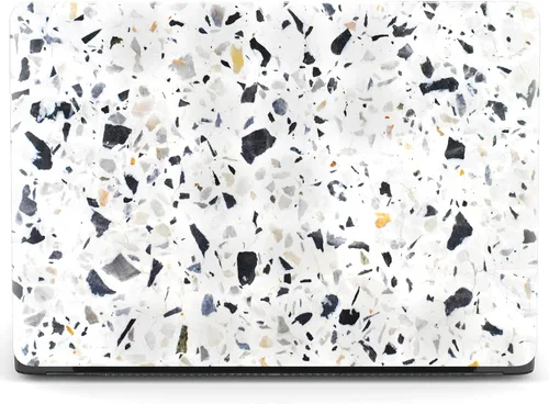 Vista 10 de Mertak Funda rígida compatible con MacBook Pro 16 14 Air de 13 pulgadas M2 M1 Mac 15 12 2022 2021 2019 2018 patrón de granito mármol protector a