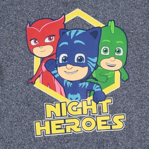 Vista 3 de PJ Masks Boys Pullover Hoodie Sweatshirt and Jogger Sweatpants Clothing Set