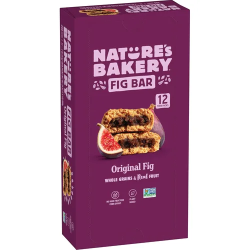 Vista 18 de Nature's Bakery Barra de higos, manzana y canela, 2 oz manillar de bicicleta