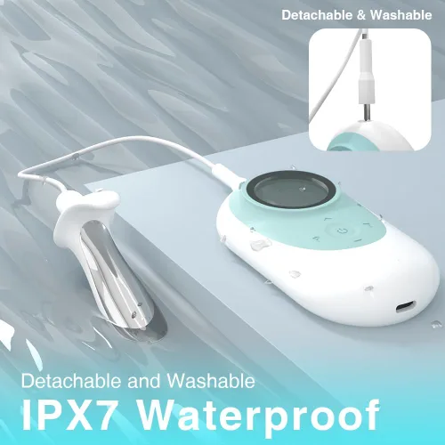 Vista 5 de Entrenador muscular del suelo pélvico con pantalla LCD - Ejercitador de Kegel de masaje y EMS 2 en 1 para mujeres, intensidad ajustable y tapón