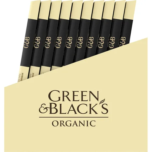 Vista 13 de Green & Black 's - Barra de chocolate blanco orgánica, 30% cacao, 10 barras de 3.17 onzas