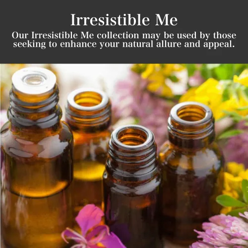 Vista 3 de Art of the Root Irresistible Me Oil 1/2 oz – Hecho a mano con hierbas y aceites esenciales para seducción, encanto, atracción y rituales de amor