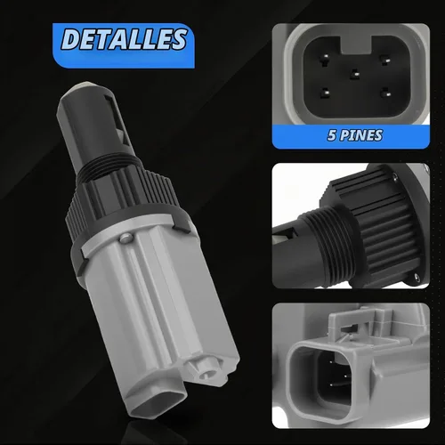 Vista 3 de Actuador 4WD 600-101 compatible con Chevy Silverado Avalanche K1500/2500/3500 GMC Canyon Yukon Cadillac Escalade, actuador de eje diferencial