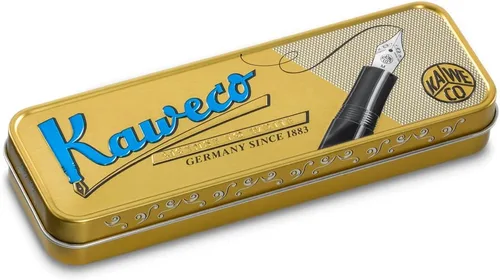 Vista 6 de Kaweco SPFM-SS - Pluma estilográfica, media, punta media, acero inoxidable, tipo compatible, importado genuino