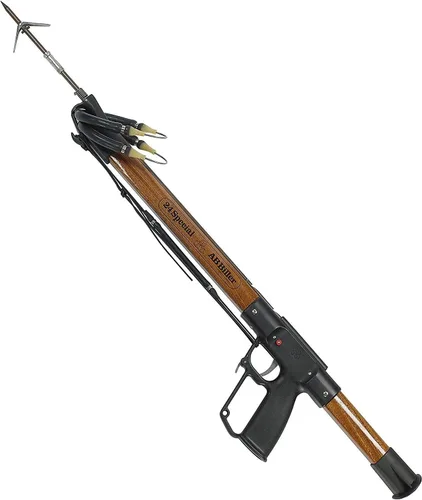 Vista 11 de Fusil submarino especial AB Biller de 32 pulgadas, caoba